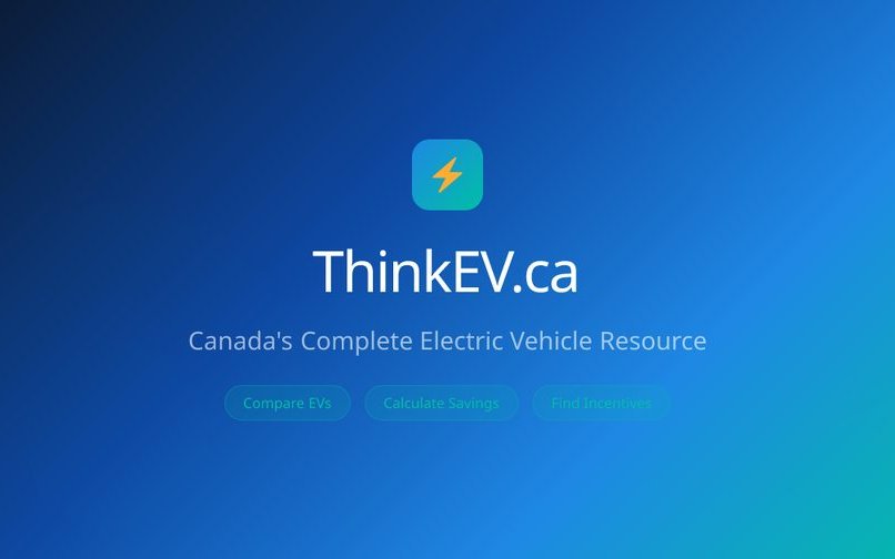 ThinkEV.ca website