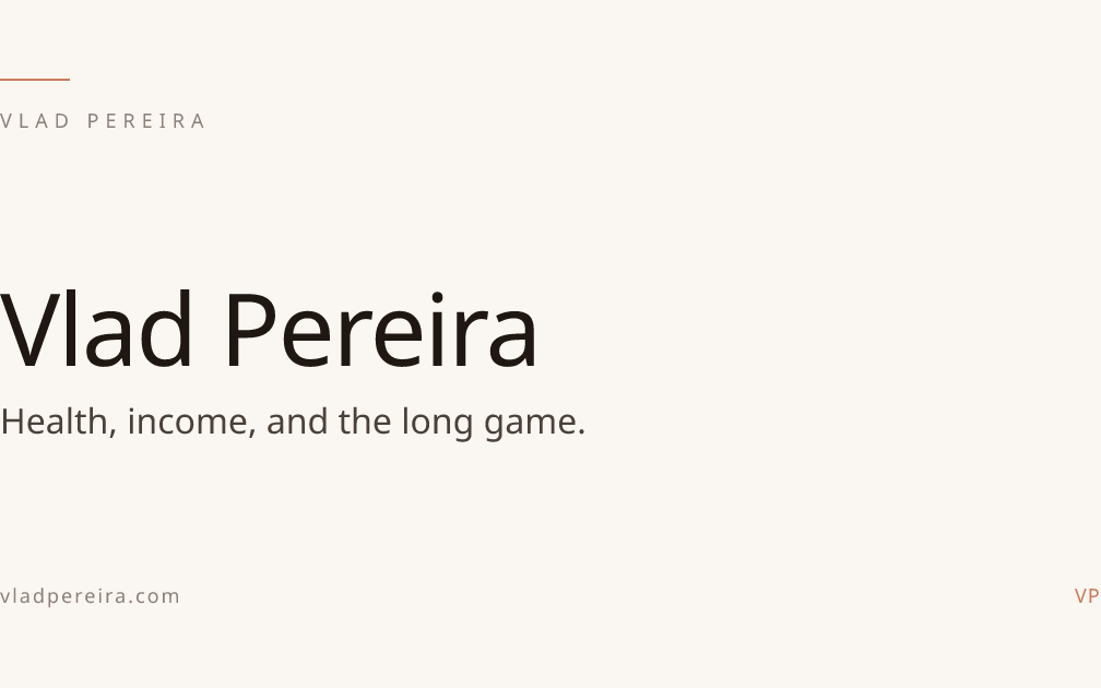VladPereira.com website